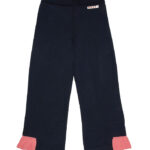 Marni Bukser - Akryl/Uld - Navy m. Koral
