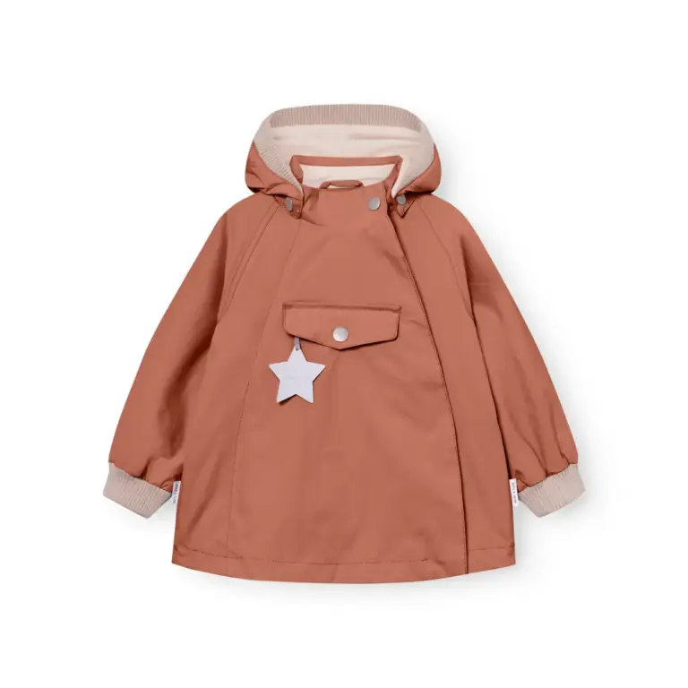 Matwai Fleeceforet Jakke - Rustic brown - 3 ÅR/98