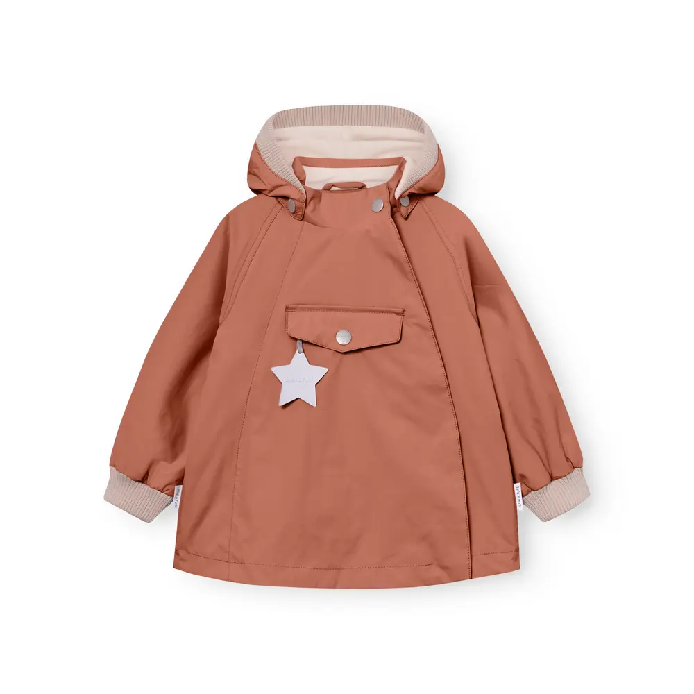 Matwai Fleeceforet Jakke - Rustic brown - 3 ÅR/98