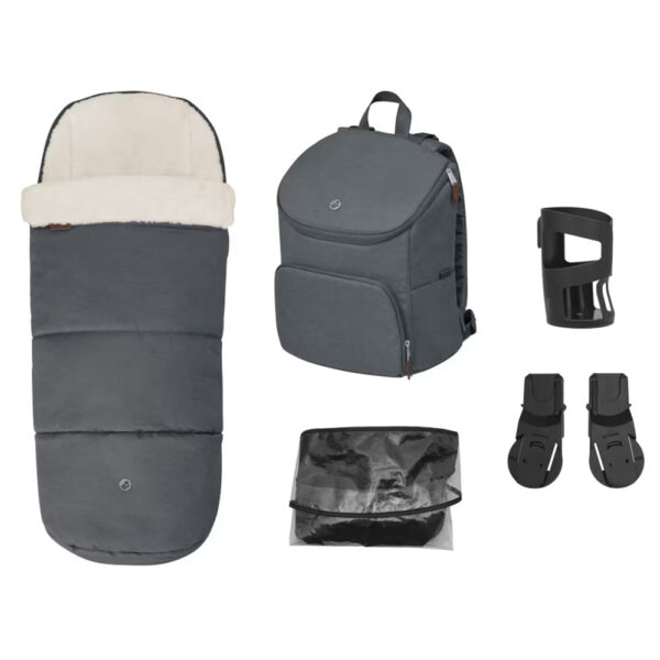 Maxi-cosi Oxford Tilbehørs Pakke - Graphite