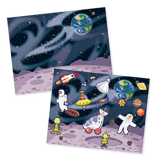 Melissa & Doug | Klistermærkebog - På eventyr