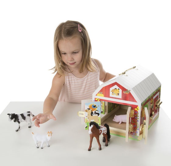 Melissa & Doug | Låsehus - Bondegården
