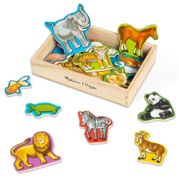 Melissa & Doug | Magneter - Dyr, 20 stk