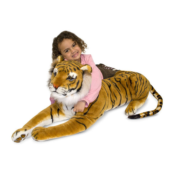 Melissa & Doug | Tøjdyr i plys - Tiger