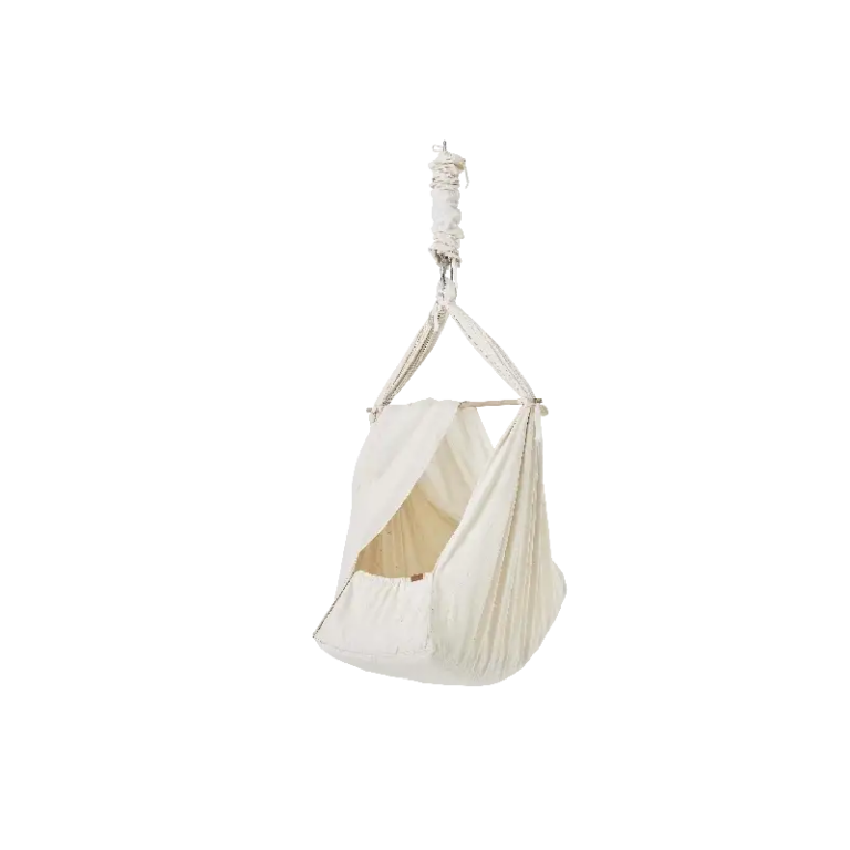 Membantu Premium Slyngevugge Økologisk Bomuld - Natur