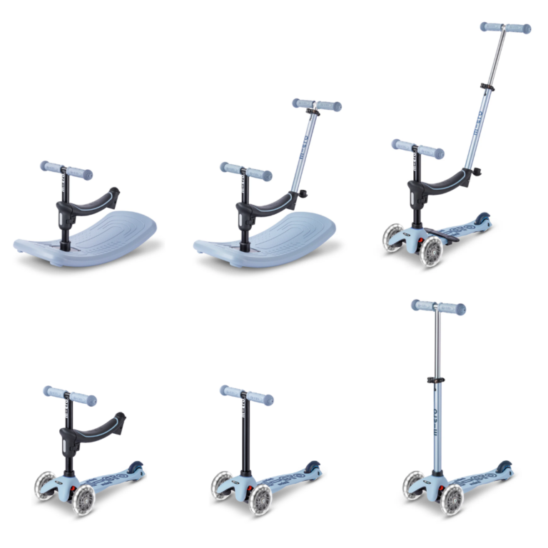 Micro Mini Deluxe LED Rock & Go Løbehjul