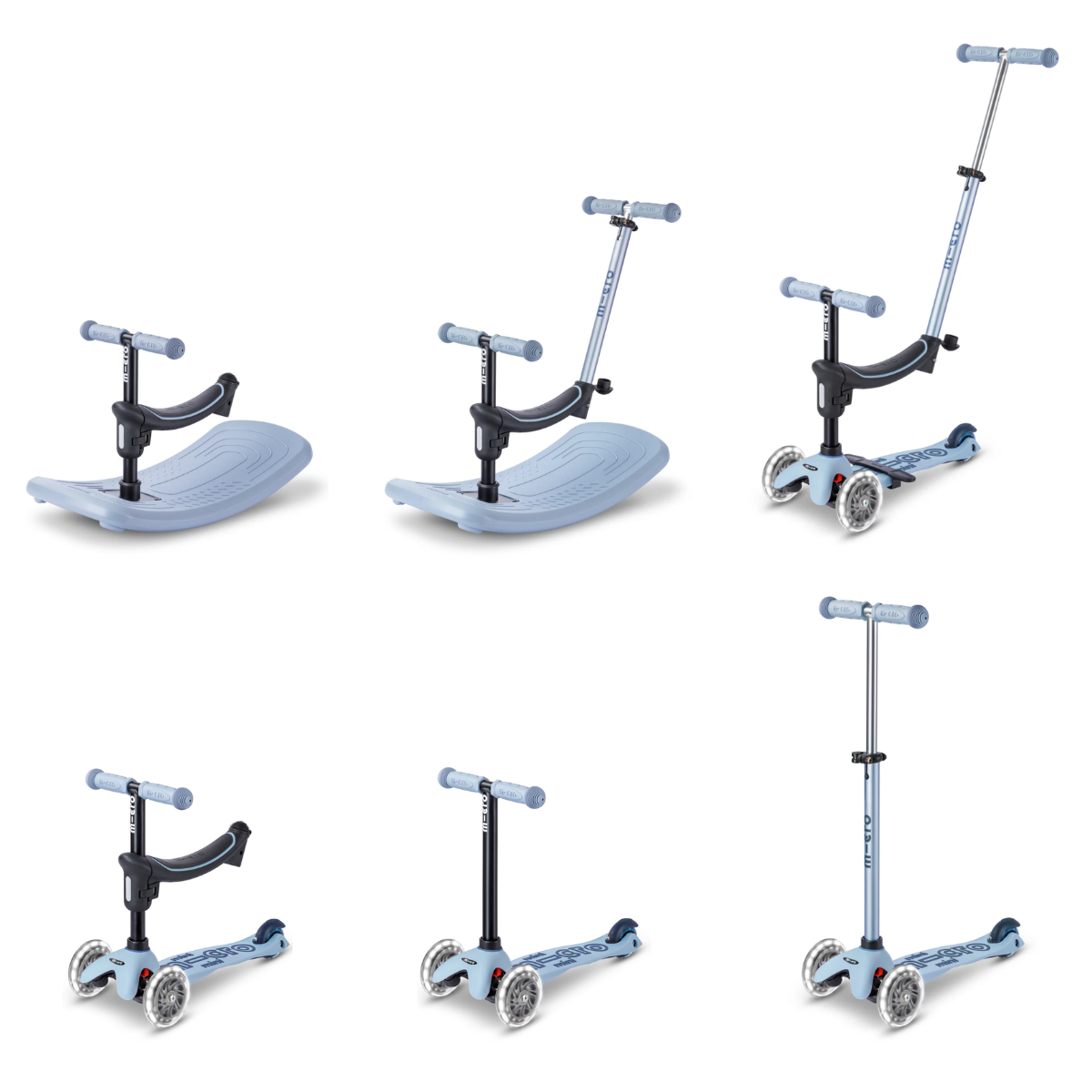 Micro - Mini Deluxe LED - Rock & Go, Ocean Slate