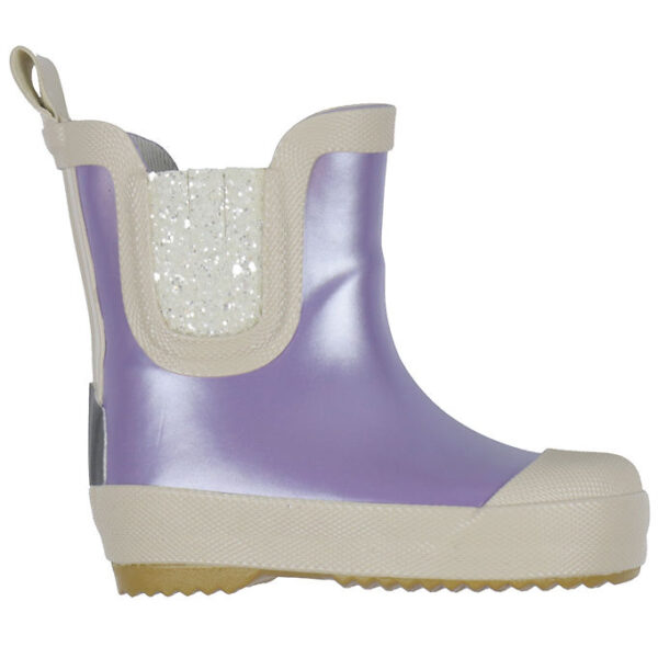 Mikk-Line Gummistøvler - Wellies Short Metallic - Dusk