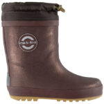 Mikk-Line Gummistøvler m. For - Glitter - French Toast