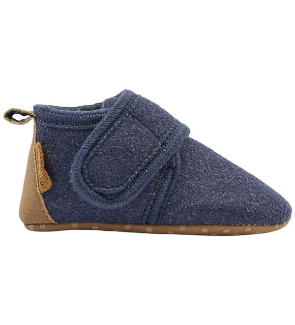 Mikk-Line Hjemmesko - Prewalker Felt - Blue Melange