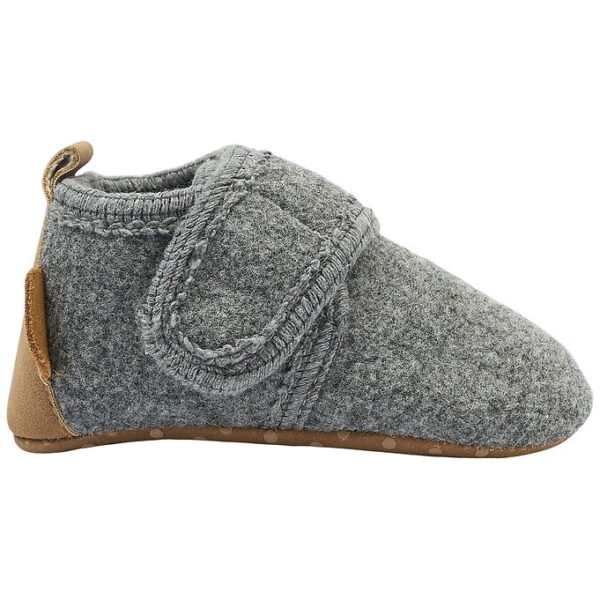 Mikk-Line Hjemmesko - Prewalker Felt - Light Grey Melange