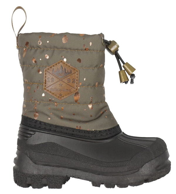 Mikk-Line Termostøvler - Chocolate Chip m. Guld