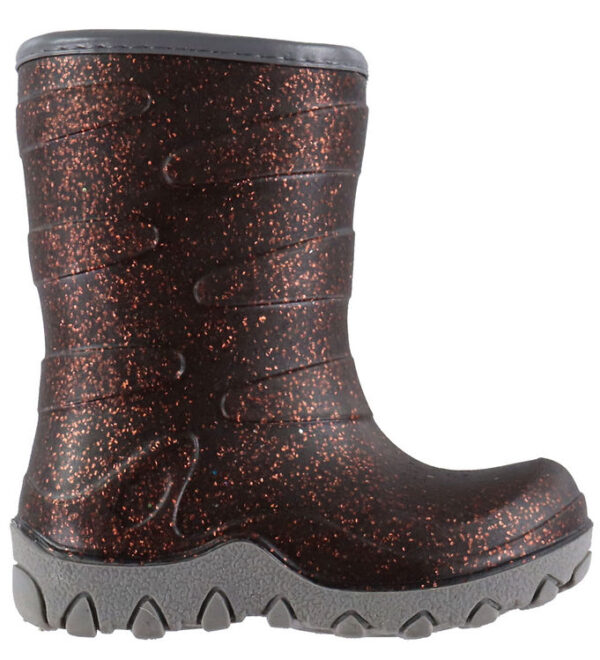 Mikk-Line Termostøvler - Glitter - French Roast Mikk-Line Termostøvler - Glitter - French Roast