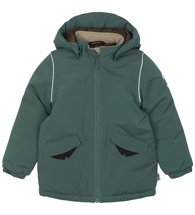 Mikk-Line Vinterjakke - Balsam Green m. Bison