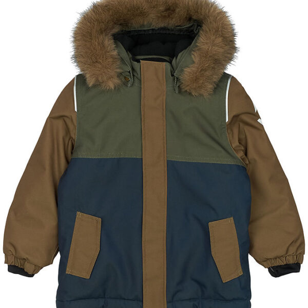 Mikk-Line Vinterjakke - Olive Night/Navy