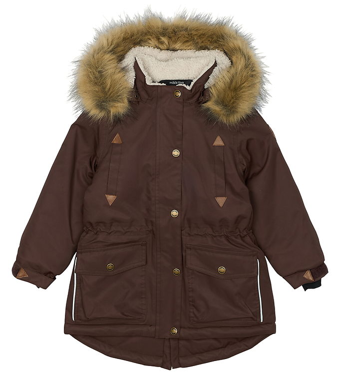 Mikk-Line Vinterjakke - Parka - French Roast Mikk-Line Vinterjakke - Parka - French Roast