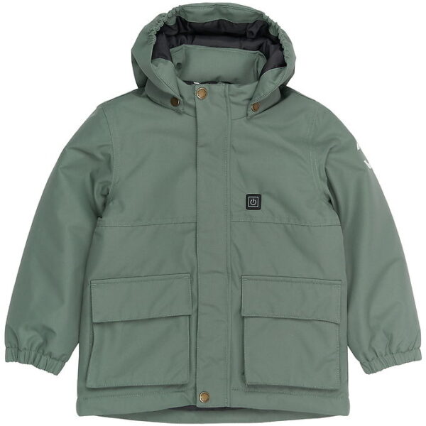 Mikk-Line Vinterjakke m. Lys - Balsam Green
