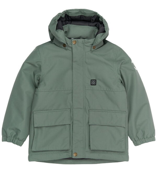 Mikk-Line Vinterjakke m. Lys - Balsam Green