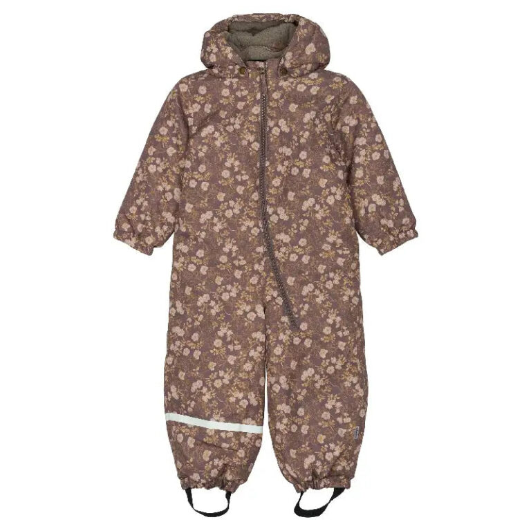 Mikk-line Flyverdragt Mønstret - Sparrow - Str. 80-116 - 104