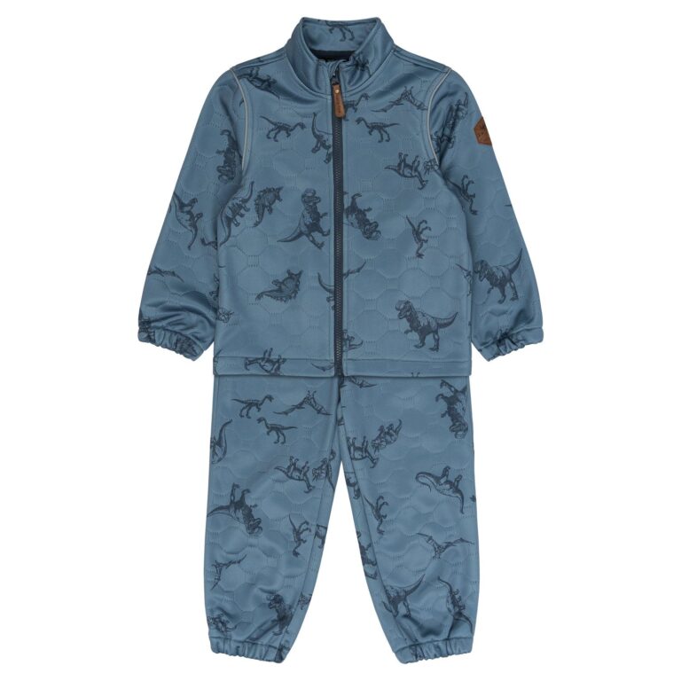 Mikk-line Termosæt Soft - Dino Stroke - 80