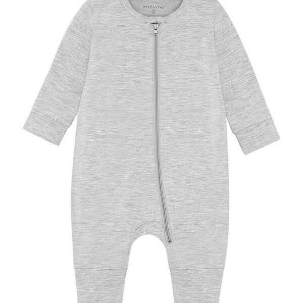 Minymo Heldragt - Viskose - Grey Melange