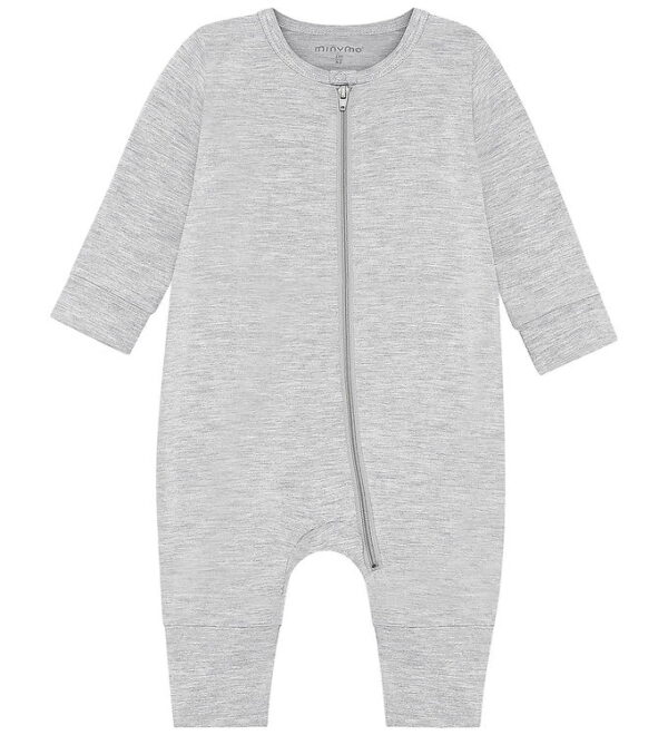 Minymo Heldragt - Viskose - Grey Melange