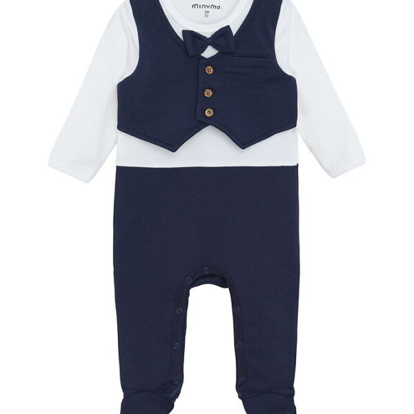 Minymo Heldragt m. fødder - Parisian Night