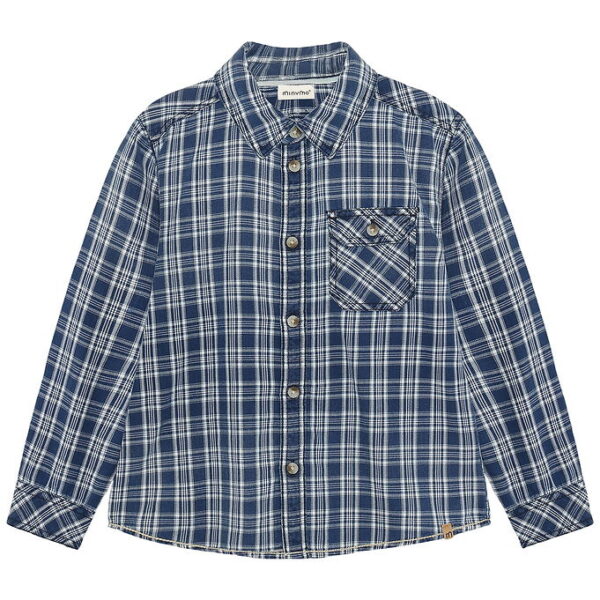 Minymo Skjorte - Dutch Blue