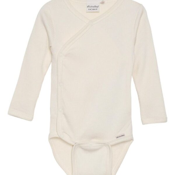 Minymo Slå-om Body l/æ - Rib - Seedpearl