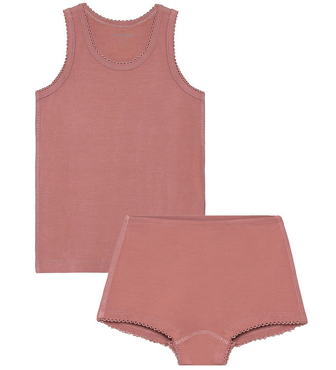 Minymo Undertøj - Viskose - Withered Rose