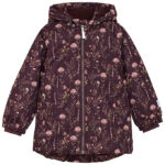 Minymo Vinterjakke - AOP - Catawba Grape