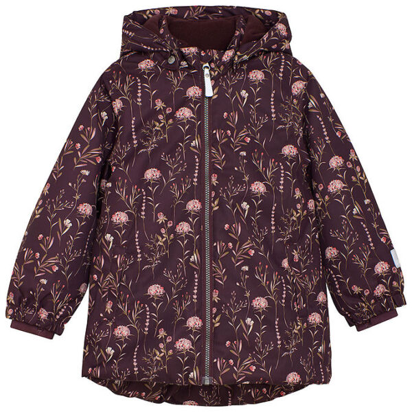 Minymo Vinterjakke - AOP - Catawba Grape