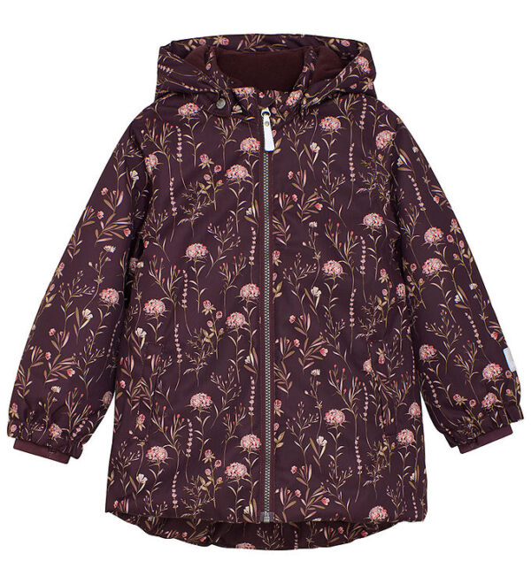 Minymo Vinterjakke - AOP - Catawba Grape
