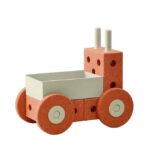 Modu 3-in-1 Gåvogn Burnt Orange / Dusty Green