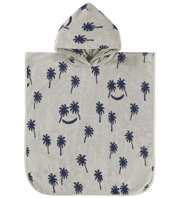 Molo Badeponcho - Palm Blue