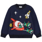 Molo Bluse - Strik - Bello - Merry Space-mas