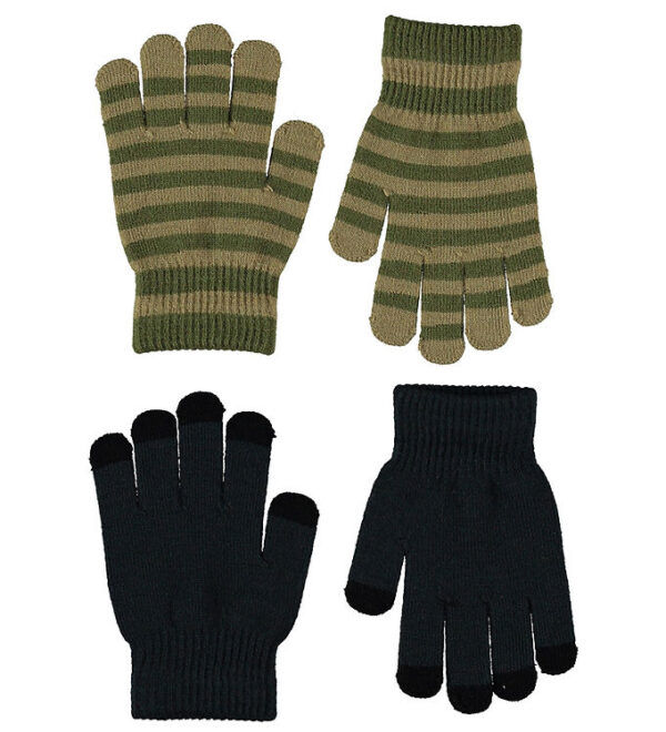 Molo Handsker - 2-pak - Strik - Kei - Night navy Molo Handsker - 2-pak - Strik - Kei - Night navy