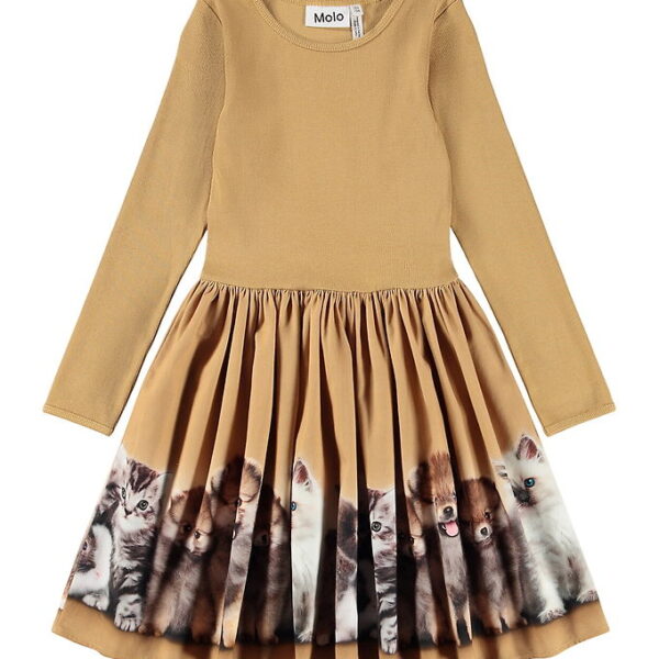 Molo Kjole - Rib - Casie Warm - Fluffiness