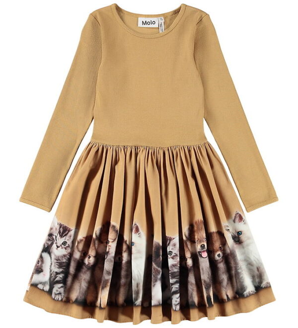 Molo Kjole - Rib - Casie Warm - Fluffiness Molo Kjole - Rib - Casie Warm - Fluffiness