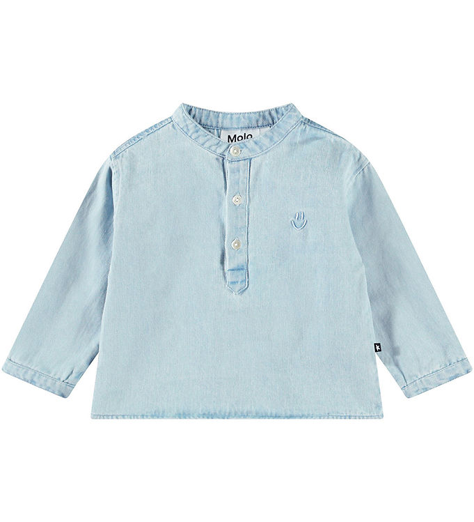 Molo Skjorte - Enoz - Misty Denim Molo Skjorte - Enoz - Misty Denim