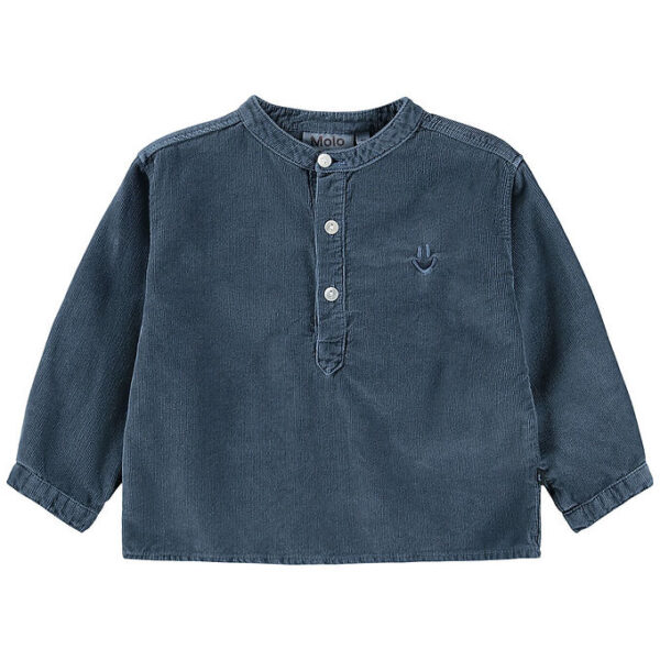 Molo Skjorte - Fløjl - Enoz - Evening Sky