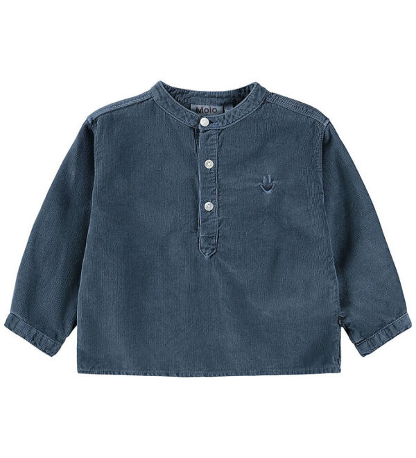 Molo Skjorte - Fløjl - Enoz - Evening Sky