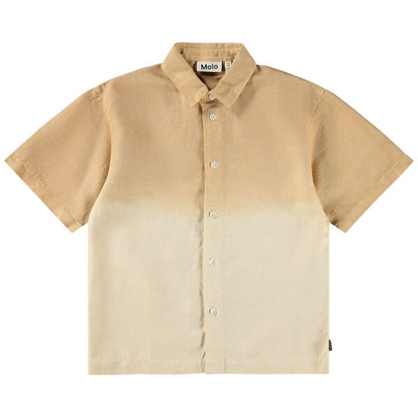 Molo Skjorte - Hør/Bomuld - Richie - Desert Sand