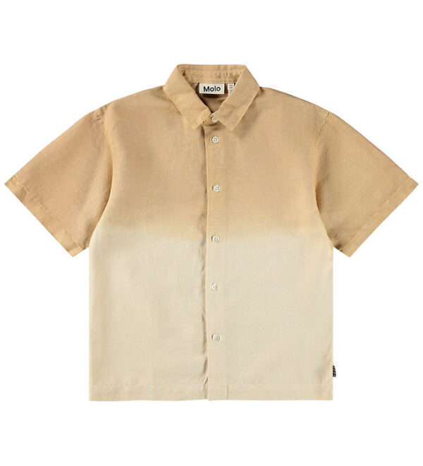 Molo Skjorte - Hør/Bomuld - Richie - Desert Sand