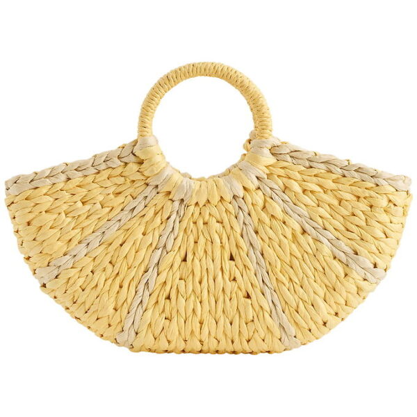 Molo Taske - Lemon Straw Bag - Lemon Cake Molo Taske - Lemon Straw Bag - Lemon Cake