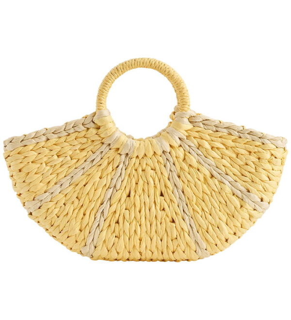Molo Taske - Lemon Straw Bag - Lemon Cake