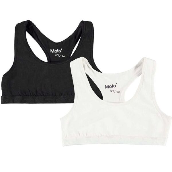 Molo Top - Jade - 2-pak - Sort/Hvid