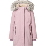 Molo Vinterfrakke - Peace - Blue Pink m. Imiteret Pels