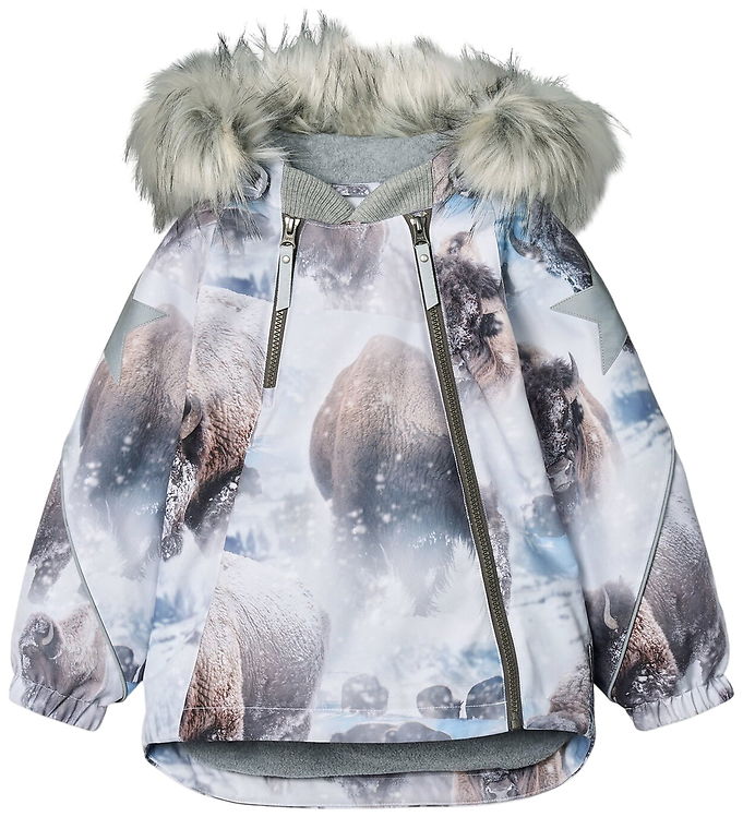 Molo Vinterjakke - Hopla Fur - Bison