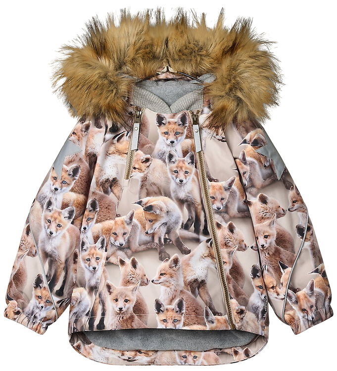 Molo Vinterjakke - Hopla Fur - Playing Foxes Molo Vinterjakke - Hopla Fur - Playing Foxes